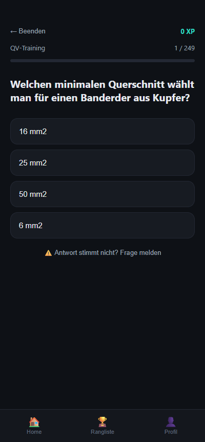 LernStrom App – Quiz mit Sofort-Feedback